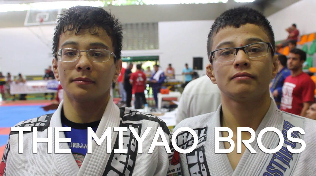 Crazy BJJ guards, berimbolos & reverse de la Riva: Miyao brothers tournament highlight background