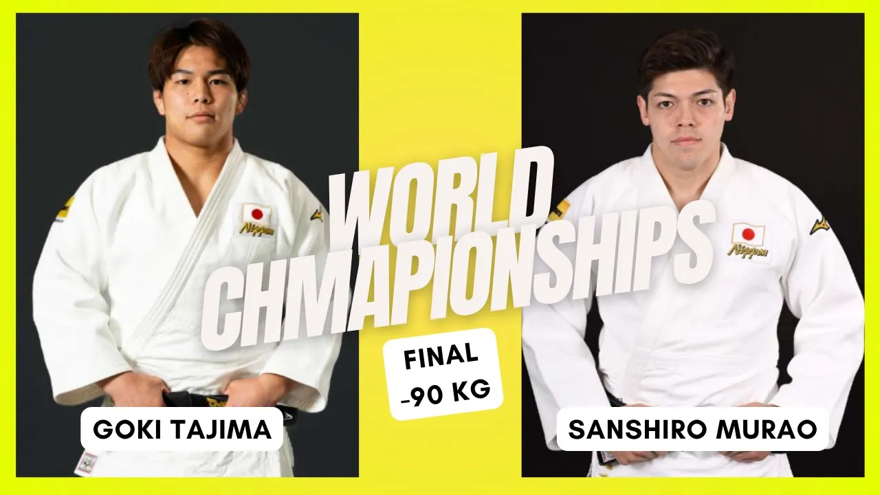 Sanshiro MURAO VS Goki TAJIMA World Senior Championships 2025 Hungary Gold medal contest -90 kg