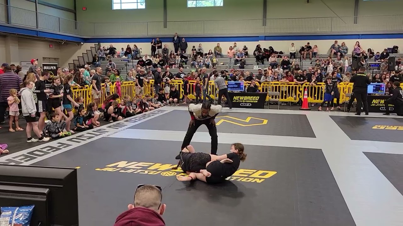 49 Second Finish In Female BJJ No Gi Match. Newbreed SAV backdrop