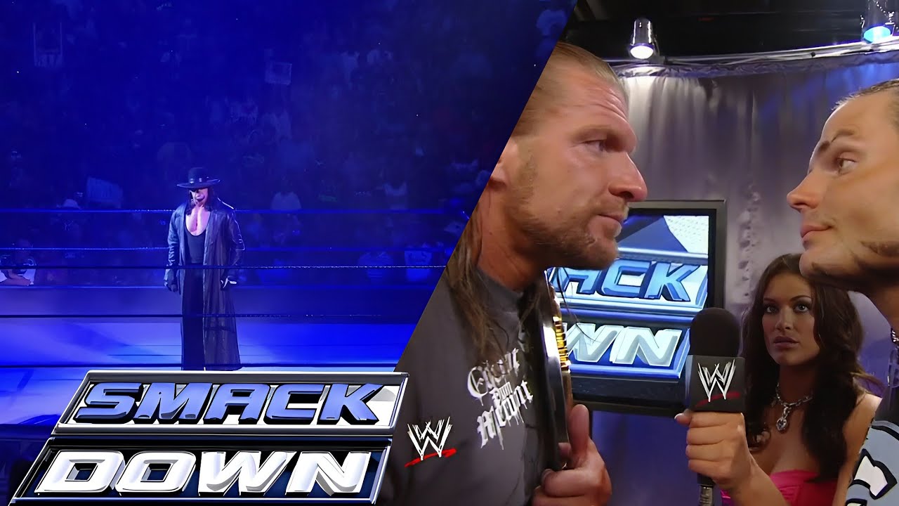 Triple H & Jeff Hardy Backstage Segment (The Undertaker Promo) Before UF SMACKDOWN! Sep 05,2008