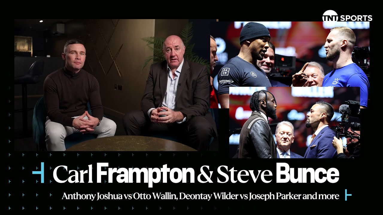 "RIDICULOUS NIGHT OF BOXING!" | Frampton & Bunce discuss AJ vs Wallin, Wilder vs Parker and more π₯ background