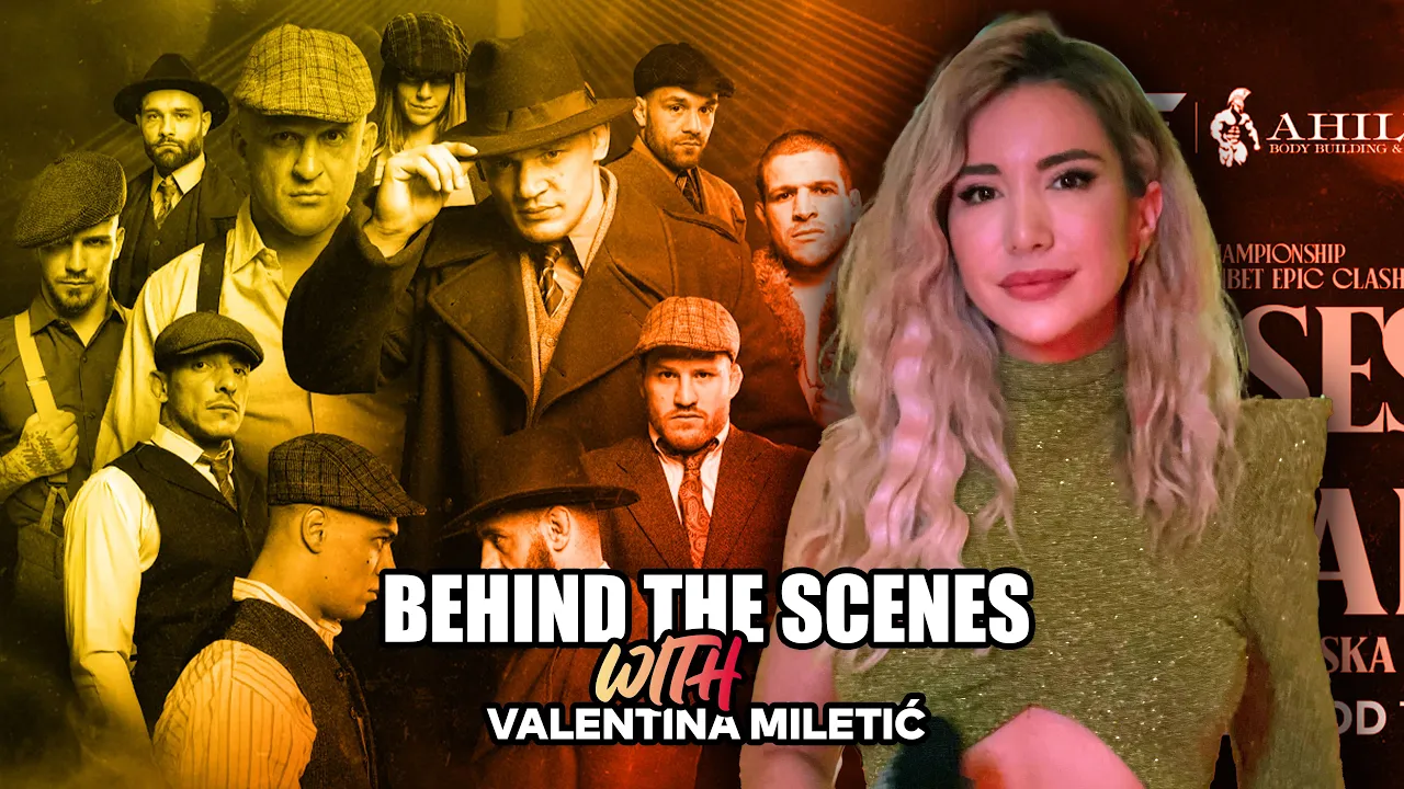 FNC 17 BOSSES OF BELGRADE || BEHIND THE SCENES WITH VALENTINA backdrop