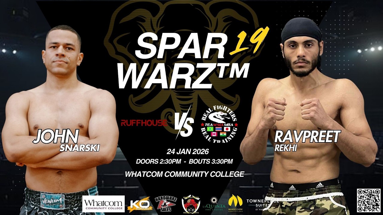 John Snarski vs Ravpreet Rehki - SparWarz 19