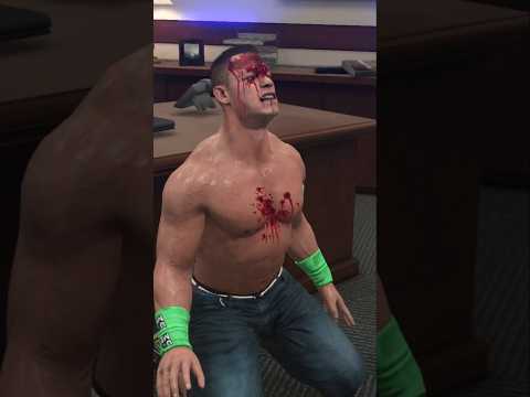 Roman Reigns VS John Cena Fight Gameplay background