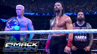 Cody Rhodes and Roman Reigns have Rocky night at WWE Bad Blood: SmackDown highlights, Oct. 11, 2024 (2024) poster