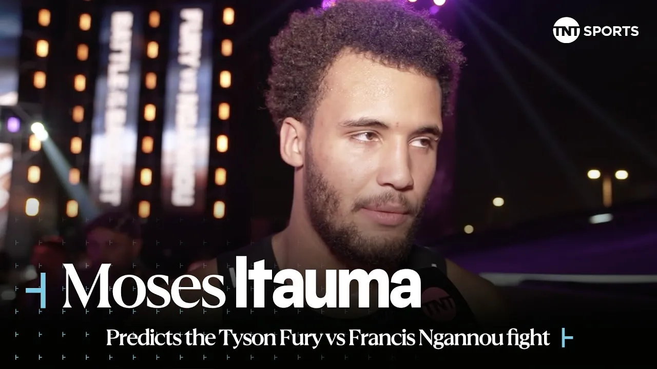 ⭐ Rising heavyweight star Moses Itauma wants to break legend Mike Tyson's record | #FuryNgannou 🇸🇦 background