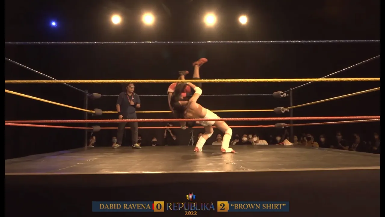 FREE PINOY WRESTLING: Chelsea Marie vs David Rabena - MWF: REPUBLIKA 2022 backdrop