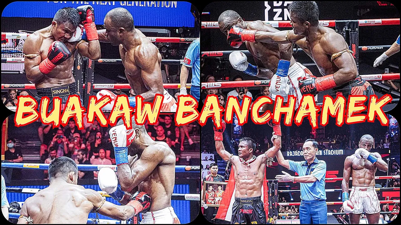 Buakaw Banchamek Muay Thai Legend Vs Nayanesh At Rajadamnern Stadium