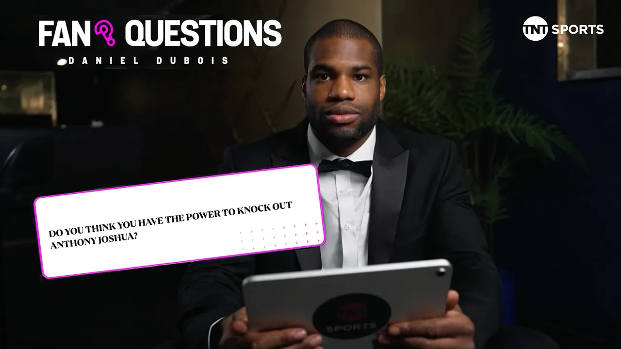 โ Daniel Dubois Answers 10 Questions From The Fans | #DayOfReckoning ๐ธ๐ฆ background