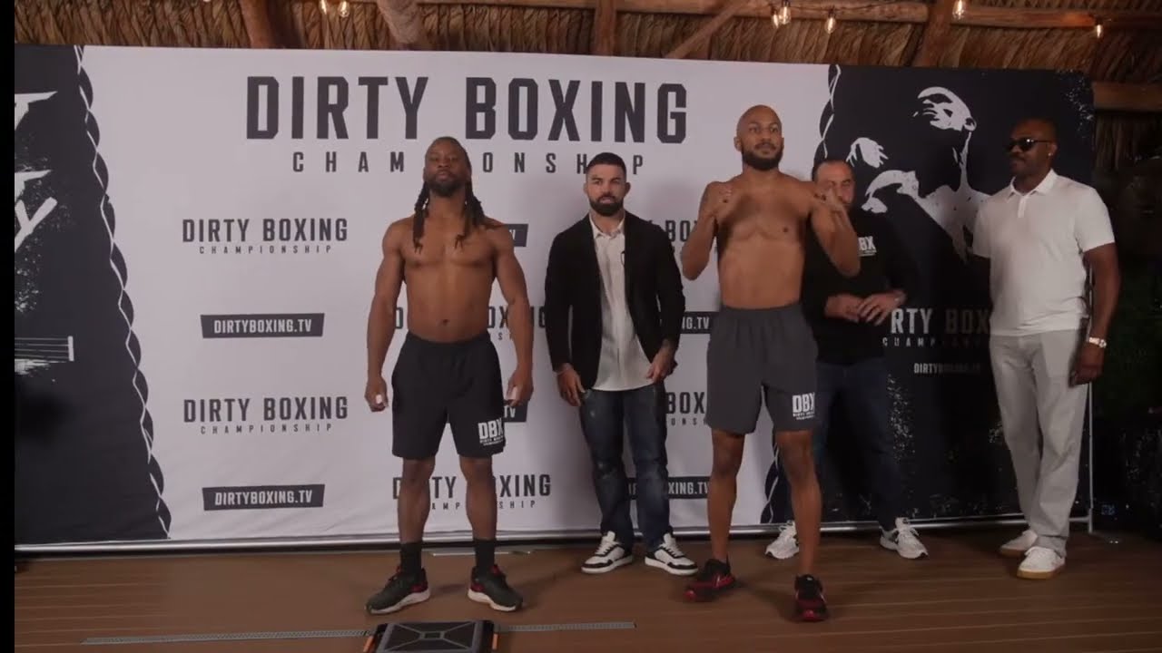 Dirty Boxing 1: Yoel Romero vs Ras Hylton - Ceremonial Weigh-ins