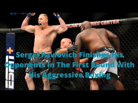 Sergei Pavlovich Finishes His Opponents In The First Round With His Aggressive Boxing backdrop