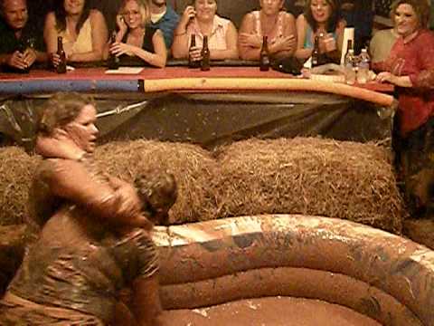 Homerville VFW mud wrestling background