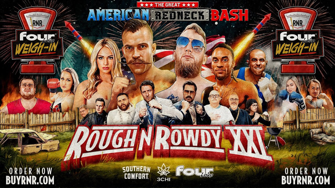 Rough N' Rowdy Four Loko Weigh-Ins | Watch 20 Fights + LOSER RETIRES Main Event on BuyRNR.com