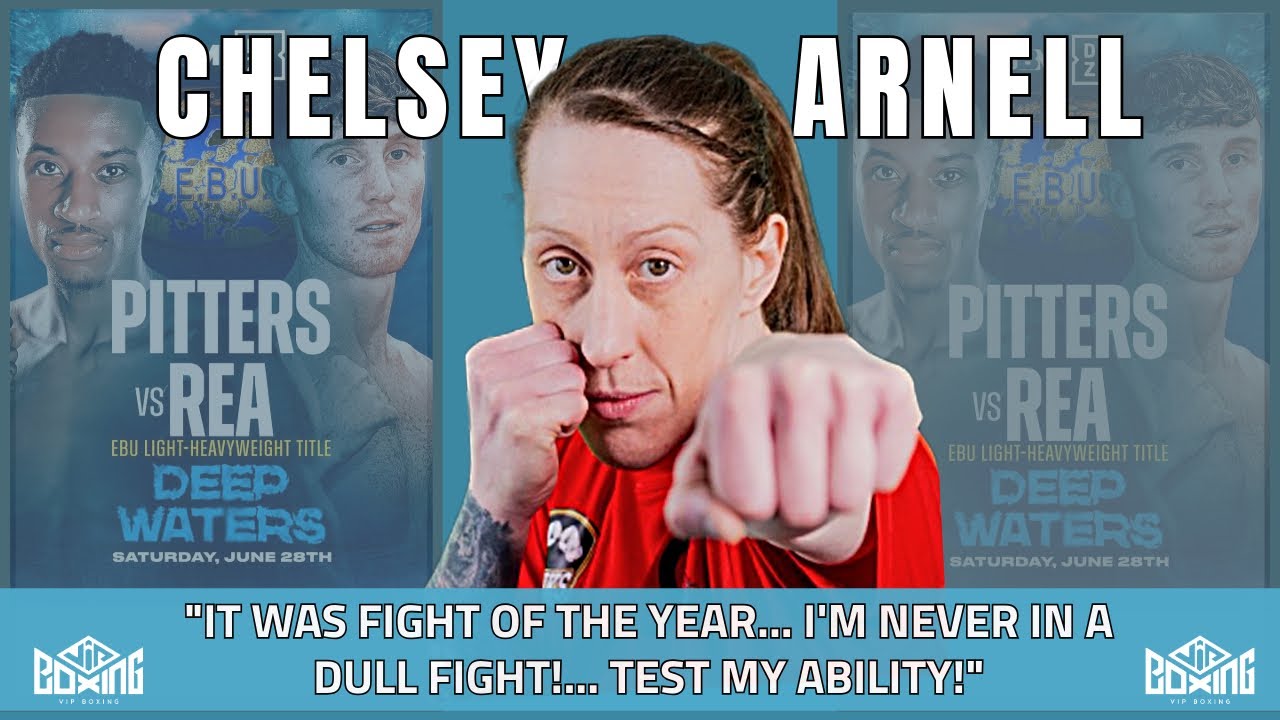 I’M NEVER IN A DULL FIGHT! | Chesley Arnell takes on Bec Connolly on June 28 background