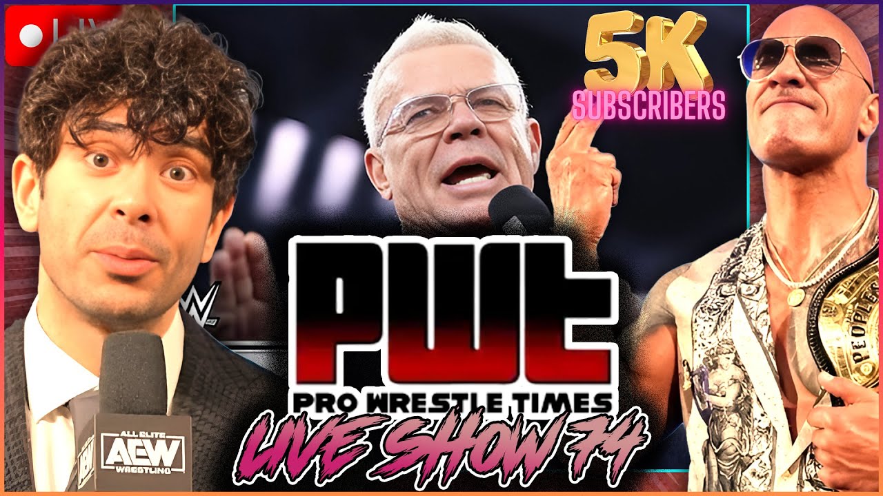 PWT Live Show #74 - Tony Khan Owned By Effy, Eric Bischoff Triggers IWC, The Rock Works Dirt Sheets