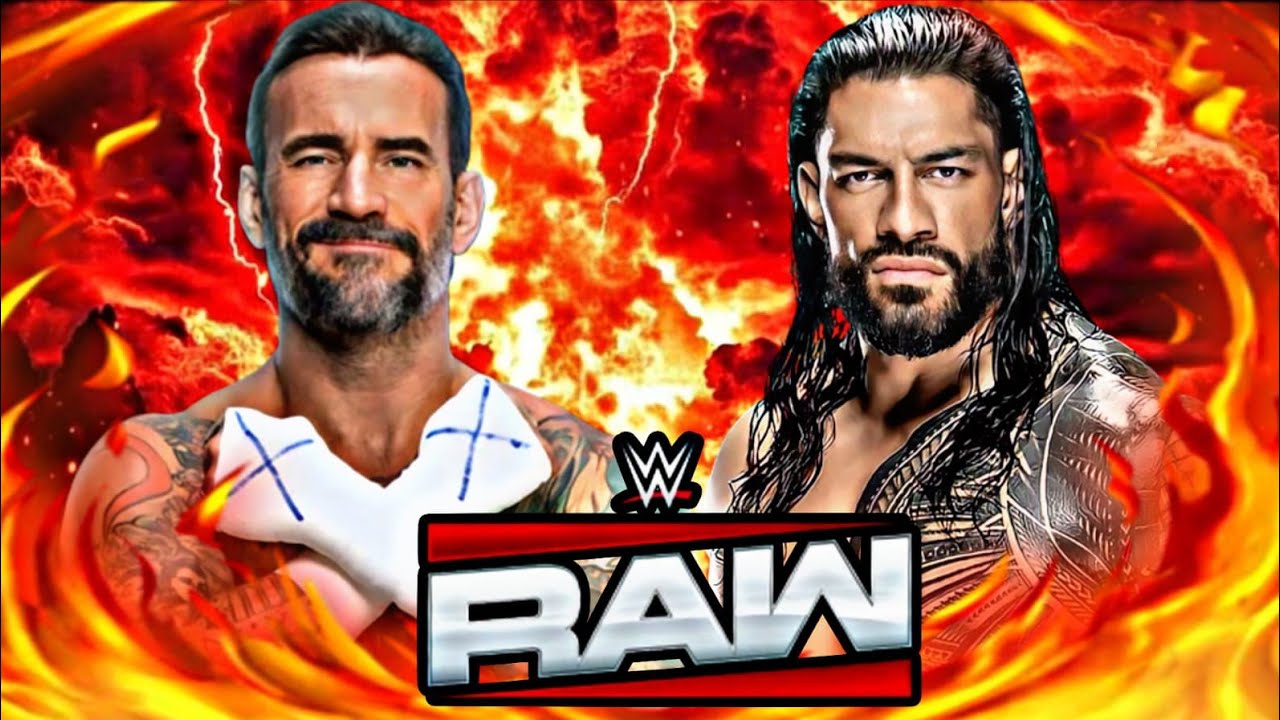 Roman Reigns Vs CM Punk WWE Raw 11 Mar 2026 WWE2K26 Simulation - FULL MATCH