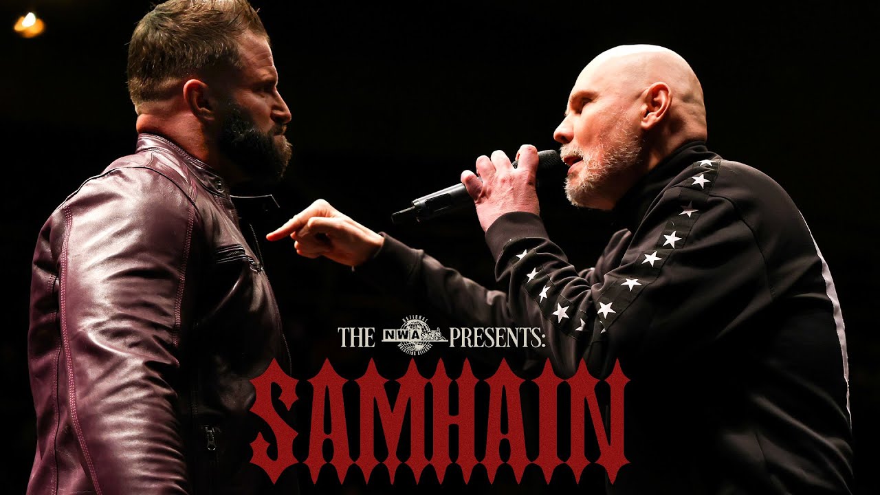 Matt Cardona & Billy Corgan FACE OFF! | NWA Samhain
