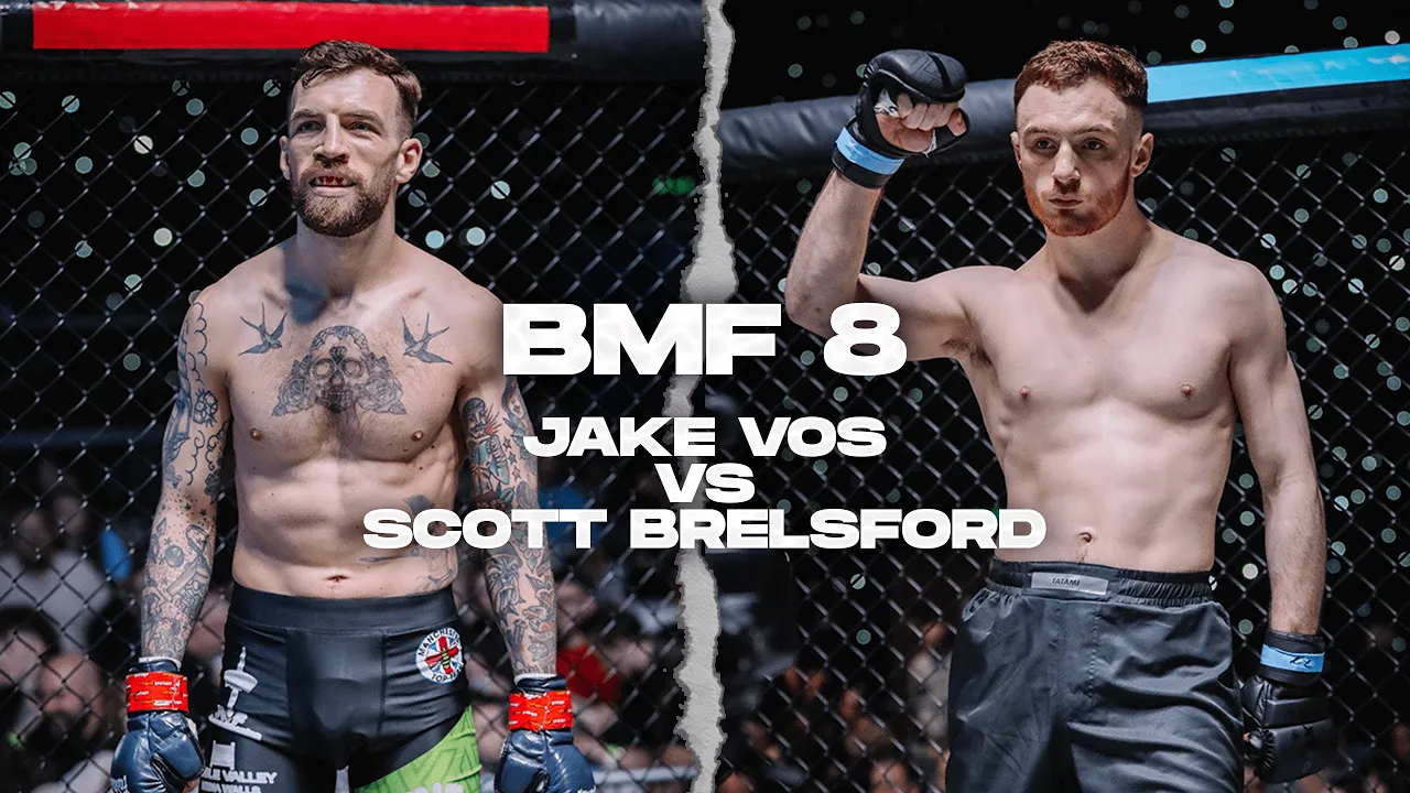 BMF 8 | Jake Vos vs Scott Brelsford | Amateur Featherweight MMA | BADMOFO MMA