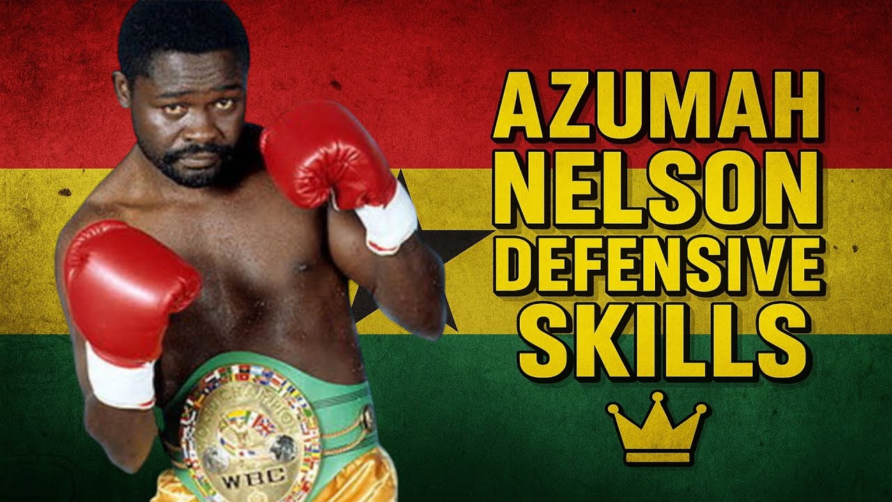 Azumah Nelson - Defensive Skills of The Professor background