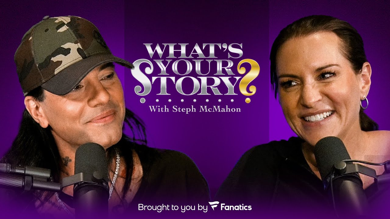 Criss Angel remembers WWE NY & WrestleMania in Las Vegas | What’s Your Story? With Steph McMahon backdrop
