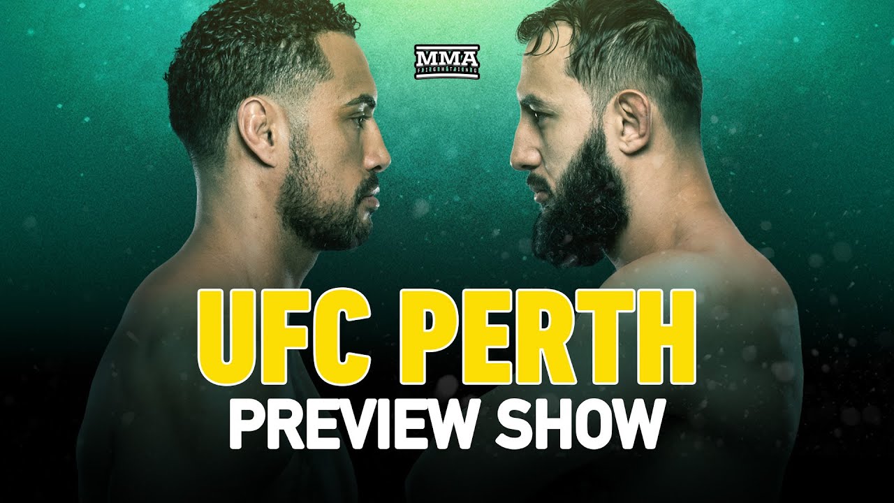 UFC Perth LIVE Preview Show | Are Carlos Ulberg, Dominick Reyes Fighting For Title Shot?