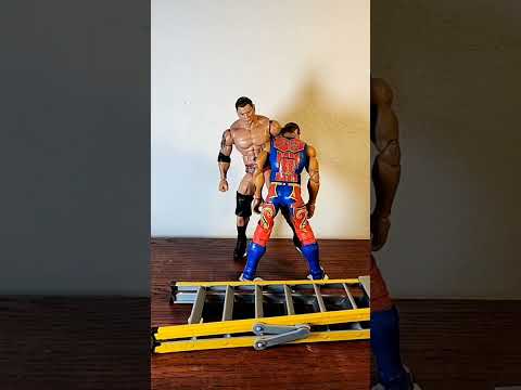 #Unboxing Royal Rumble Series Batista BAF Virgil #stopmotion #figureunboxing #mattelwwe