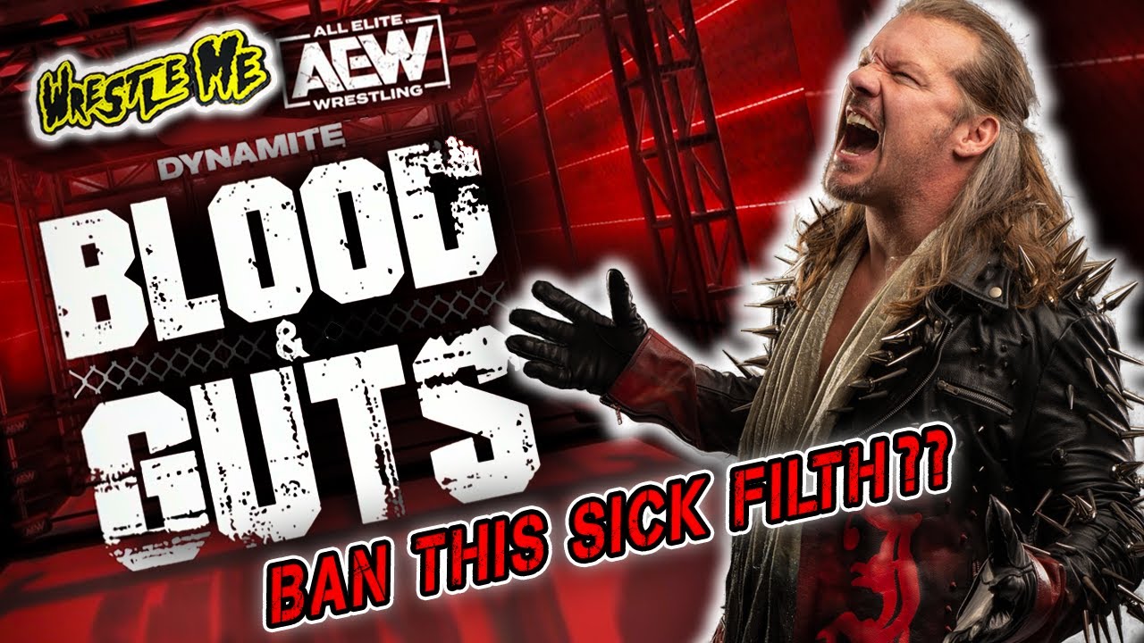 Should AEW BLOOD & GUTS Even Be On TV?? - Wrestle Me Review background