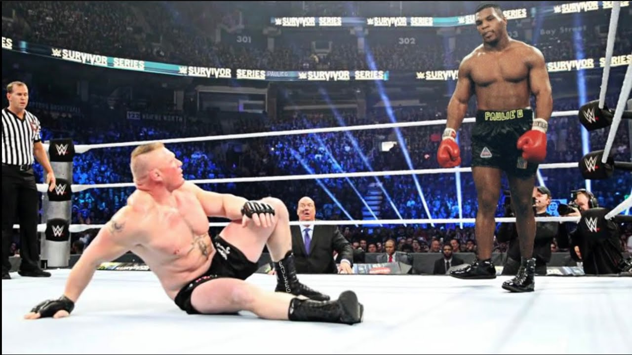Mike Tyson versus Brock Lesnar Fight of the Century!!!