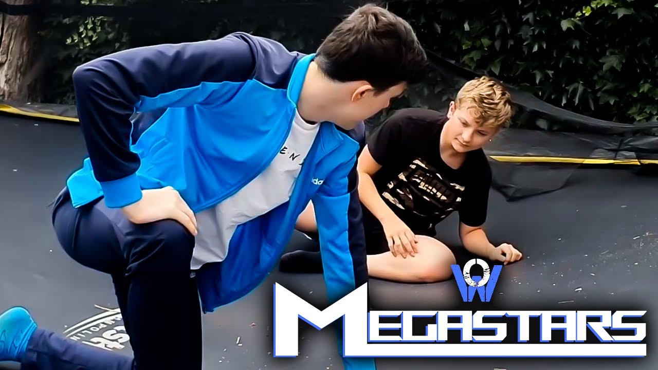 Matt Davis vs Mr. Young - Loser Leaves Wrestling Online: MEGASTARS 108 background