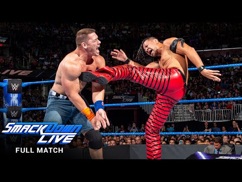FULL MATCH - John Cena vs. Shinsuke Nakamura: SmackDown LIVE, August 1, 2017 background