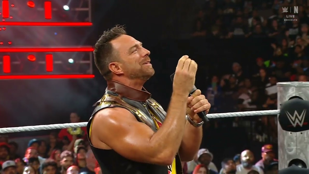 WWE RAW LA KNIGHT ENTRANCE 08/04/25