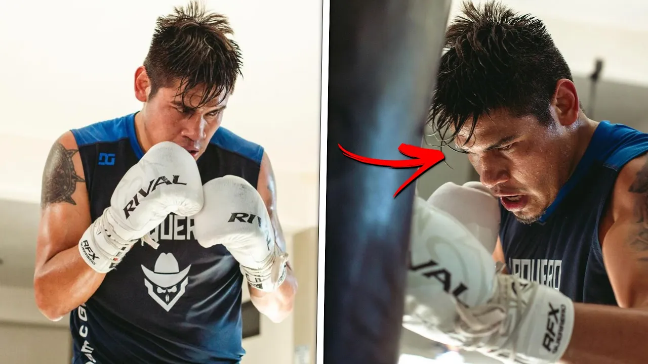 Emanuel Navarrete training for Oscar Valdez. Training camp | HIGHLIGHTS HD BOXING background