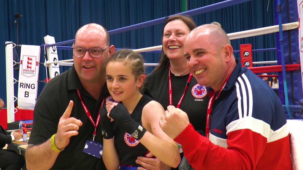 England Boxing National Schools Championships 2019 - weekend highlights backdrop
