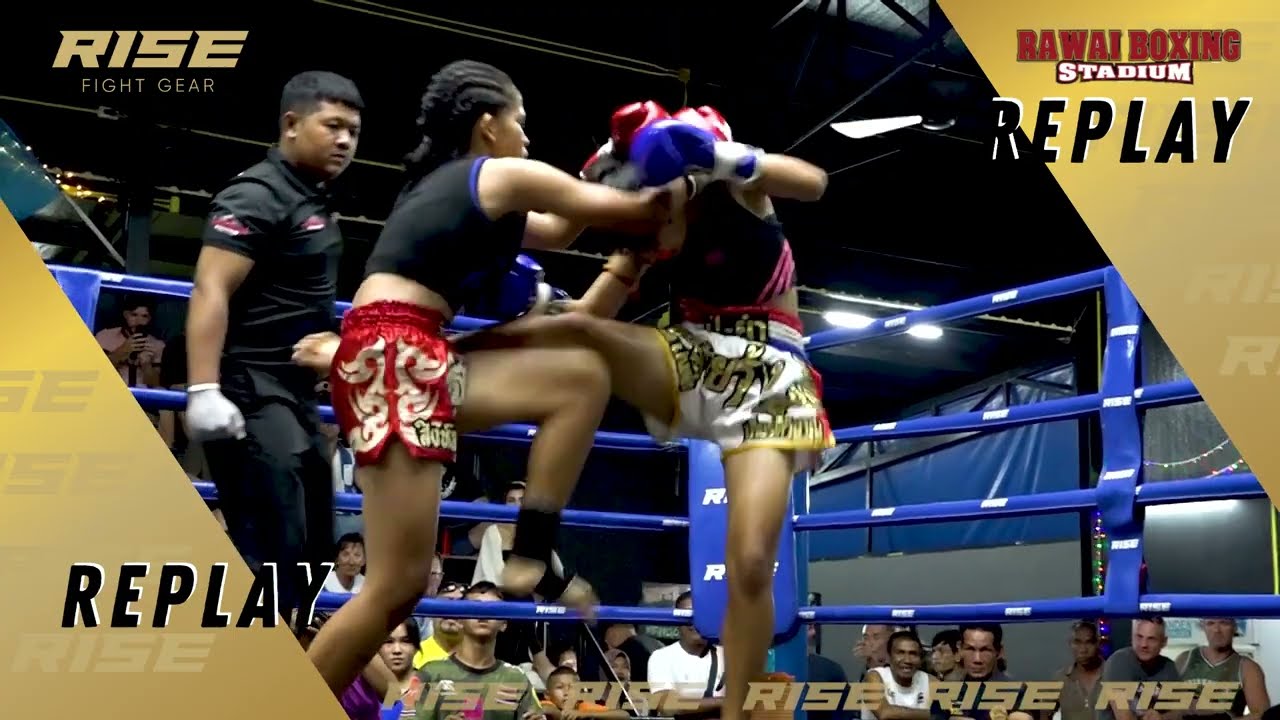 πΉπ Thailand vs Thailand πΉπ β Young Girls Muay Thai Fight Ends in First-Round Knee Knockout! background