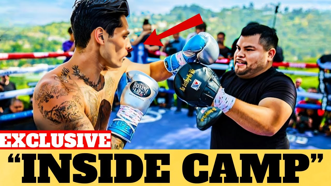 "Behind Closed Doors: Ryan Garcia’s Intense Training for Rolly Romero"
