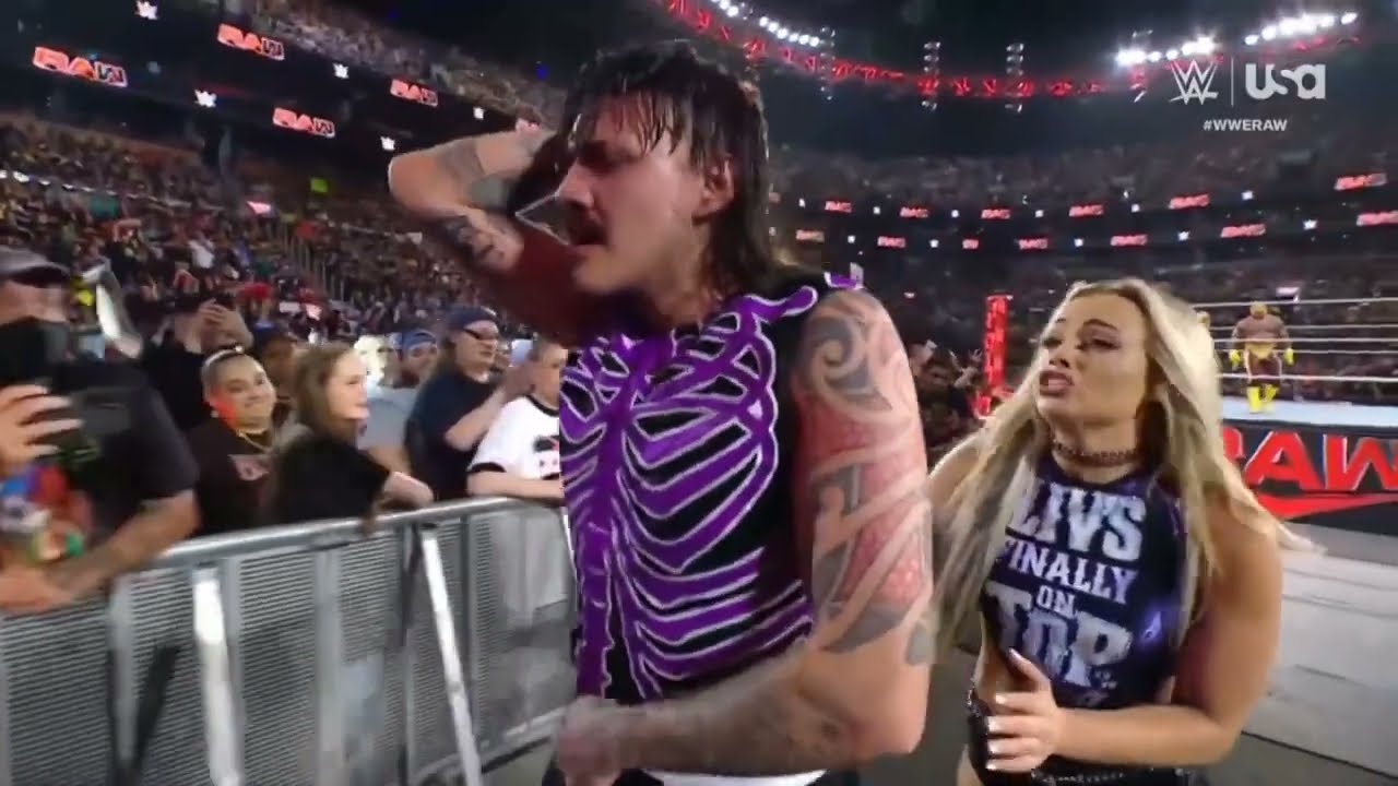 #WWE ~ Liv Morgan Costs Dominik Mysterio A Win Against Rey Mysterio: RAW 7/1/24