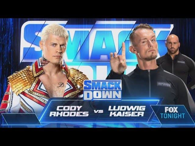 Cody Rhodes vs Ludwig Kaiser (Full Match Part 1/2)