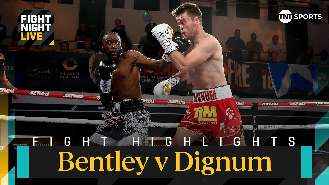 SAVAGE STOPPAGE! đ | Denzel Bentley vs Danny Dignum | Fight Night Highlights