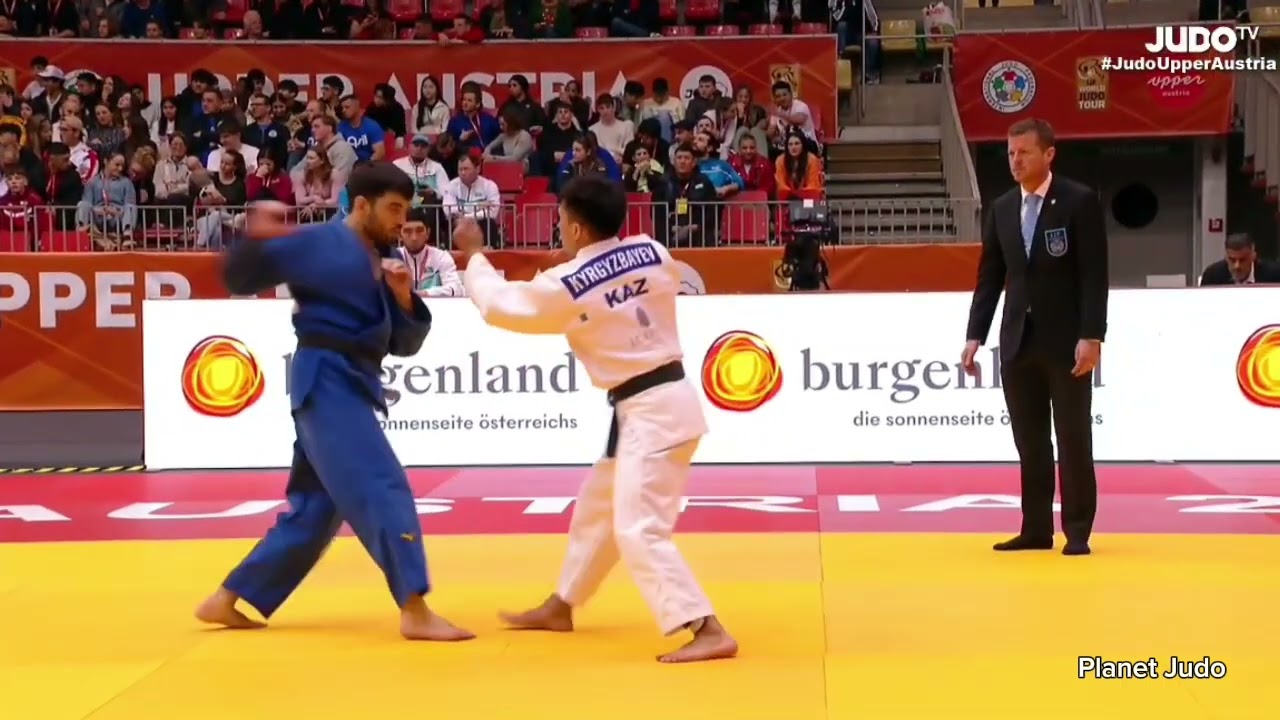 Gusman KYRGYZBAYEV (KAZ) 🆚️ Nasrullo RAKHMONOV (IRT) | 1/16финала /-66кг | Гран При Австрия 2026