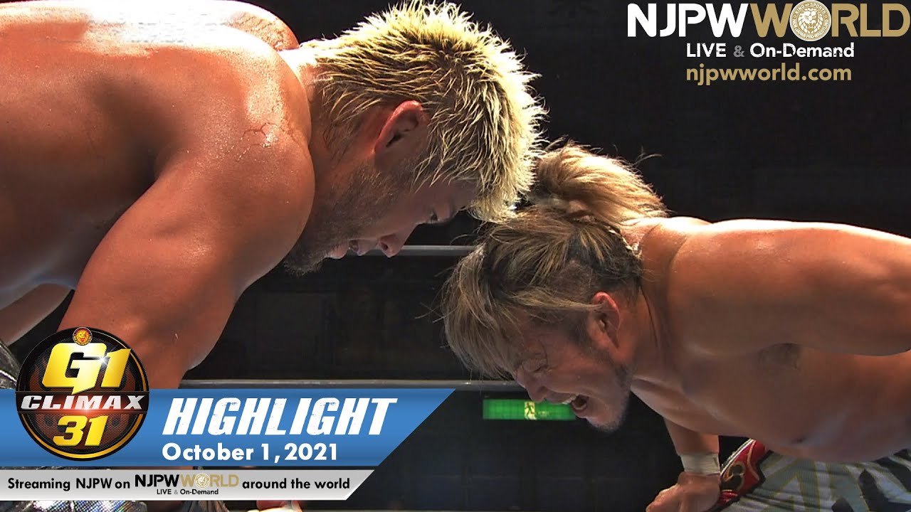G1 CLIMAX 31 Day8 HIGHLIGHT: NJPW, October 1, 2021 background