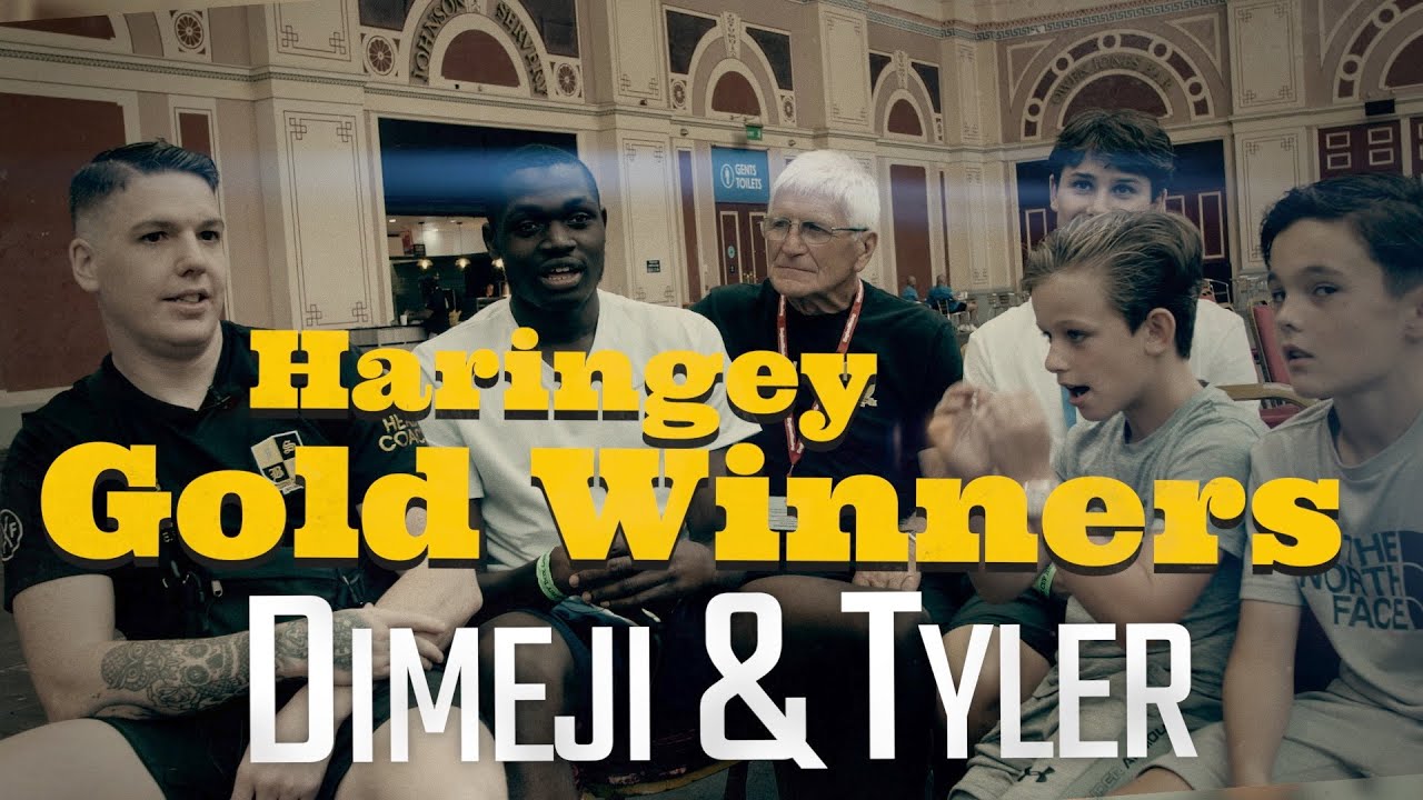 Haringey Box Cup 5Star Golden Boys - Dimeji Shittu & Tyler Sharpe background