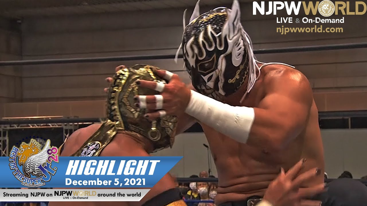 BEST OF THE SUPER Jr.28 Day9 HIGHLIGHT: NJPW, December 5, 2021 background
