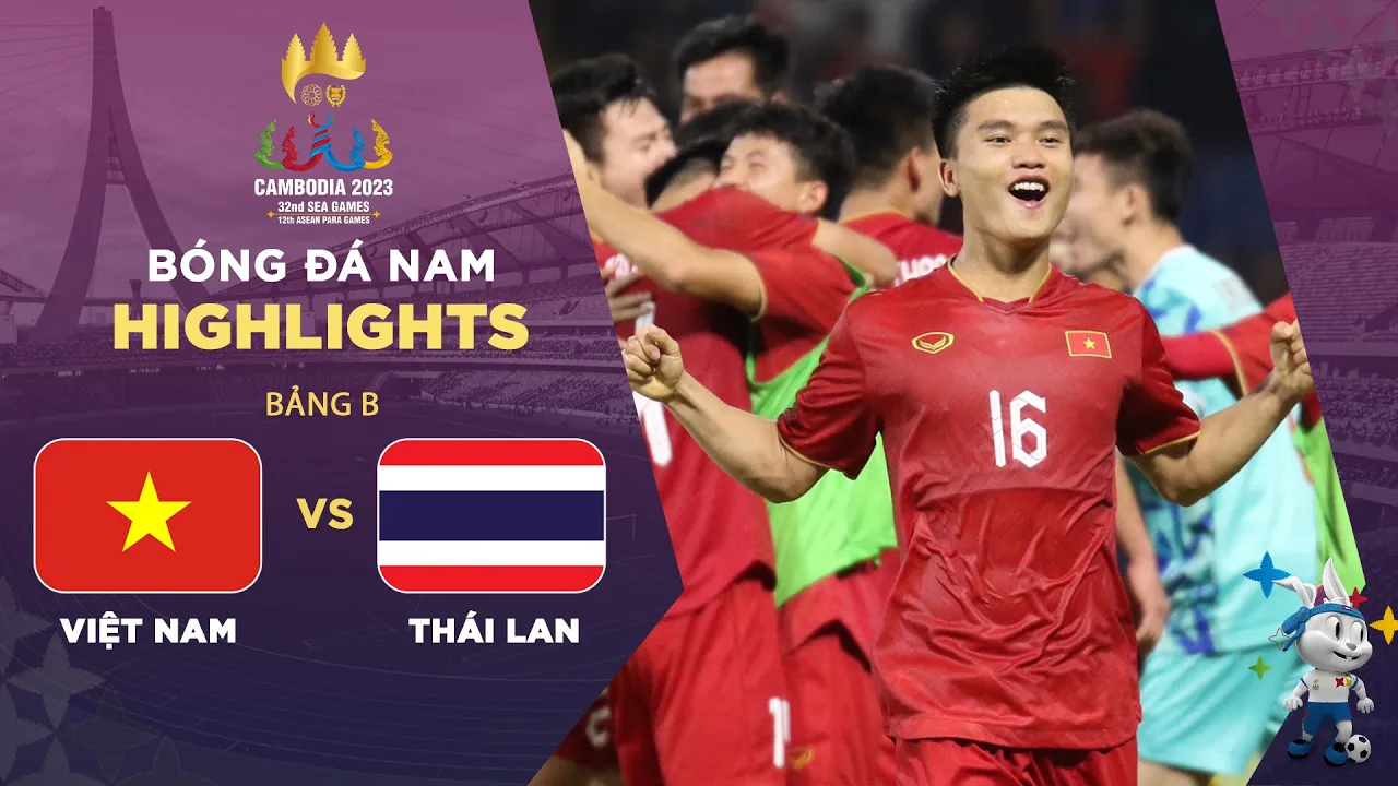 Highlights Việt Nam - Thái Lan | Đạt được mục đích trước khi bước vào bán kết SEA Games background