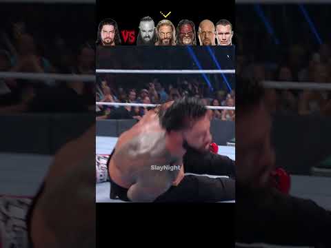 Roman Reigns VS WWE Legends P2