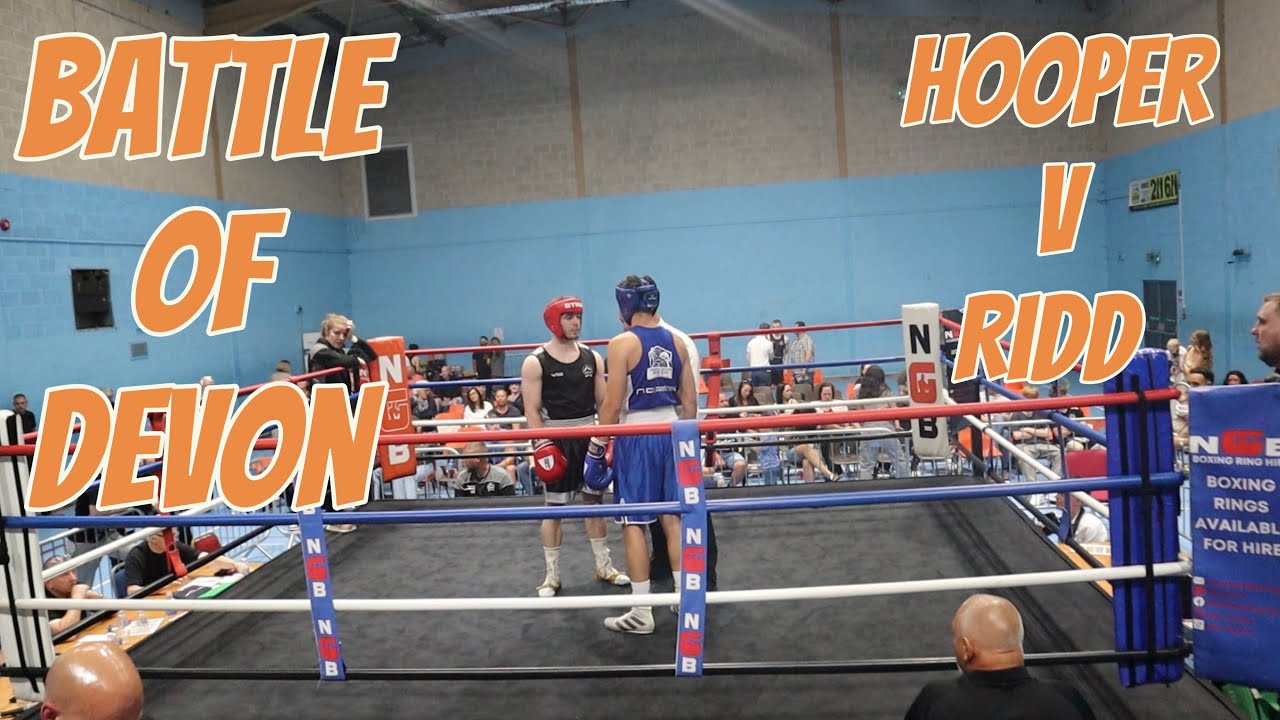 Battle of Devon! Senior boxing contest with dramatic End!