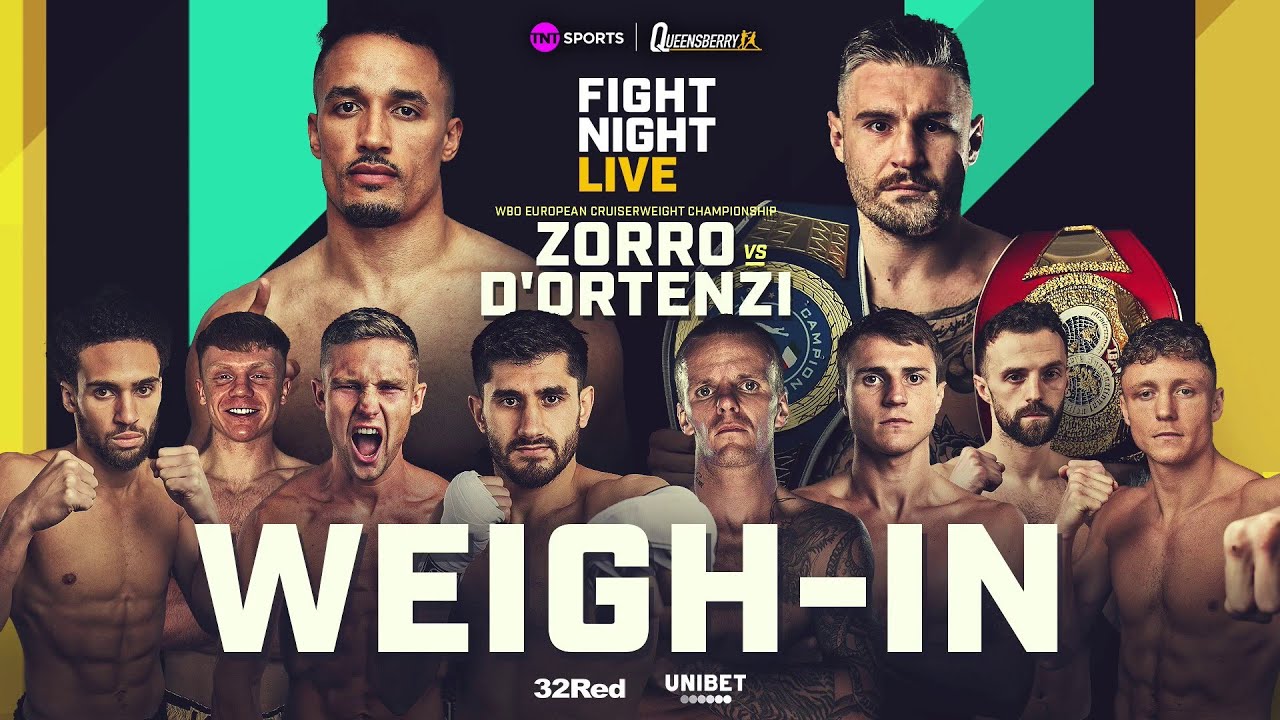LIVE: Ellis Zorro v Luca D'Ortenzi Weigh-Ins ⚖️ The Final Face-Off 🔴