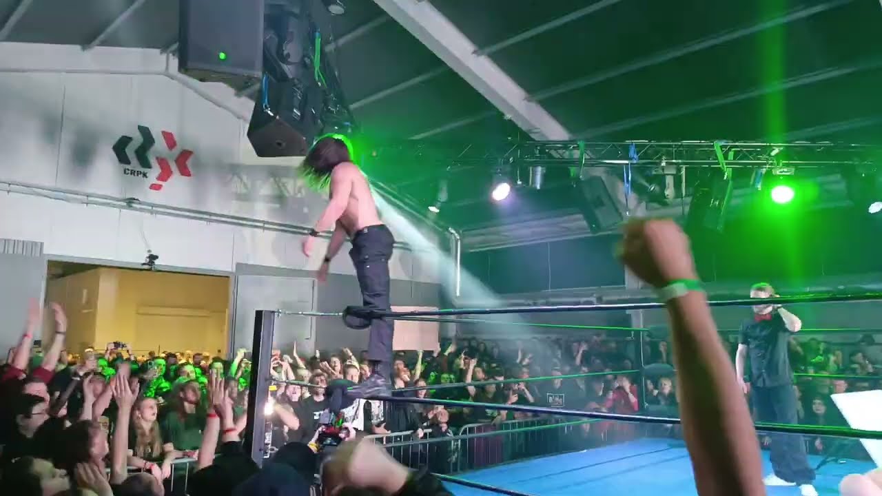 Biesiad Strong vs. Marco Hammers finish @ PpW Teraz Albo Nigdy 2025 backdrop