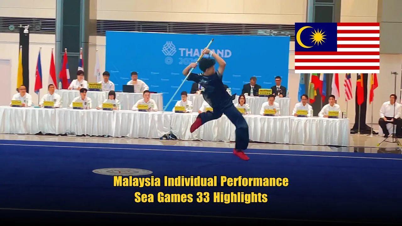 Men’s Wushu: Malaysia Individual Performance | SEA Games 33