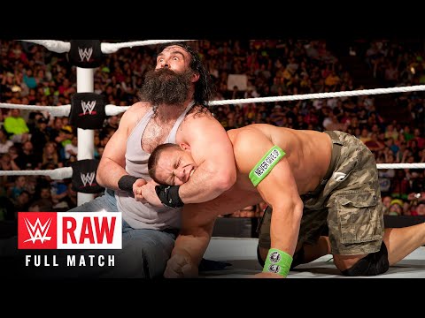 FULL MATCH: John Cena, Roman Reigns & Dean Ambrose vs. The Wyatt Family: Raw, June 9, 2014 background