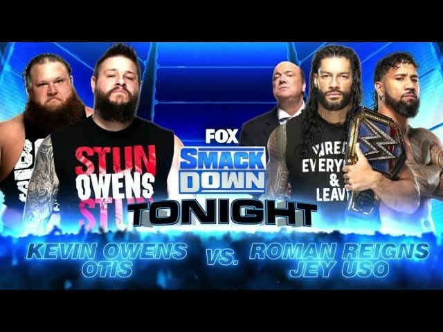 Roman Reigns & Jey Uso vs Otis & Kevin Owens (Full Match Part 2/2)